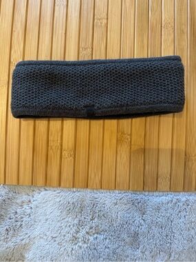 NWOT - lululemon Fleece Lined Knit Ear Warmer - Heathered Black